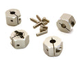 12mm Hex Wheel (4) Hub 9mm Thick for 1/10 Axial, Tamiya, TC & Drift OBM-1375GUN