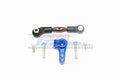 GPM RACING TRAXXAS RUSTLER 4X4 BLUE ALUMINUM SERVO HORN W/ TIE ROD RUS416025ST-B