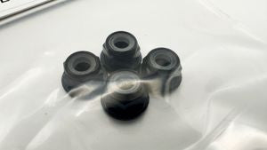 4mm Wheel Nuts Black 4 Pack