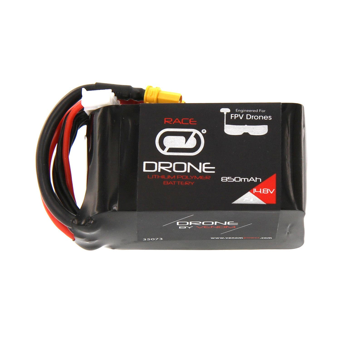 75C 14.8V 850mAh 4S Drone Racing LiPo :XT30 Plug
