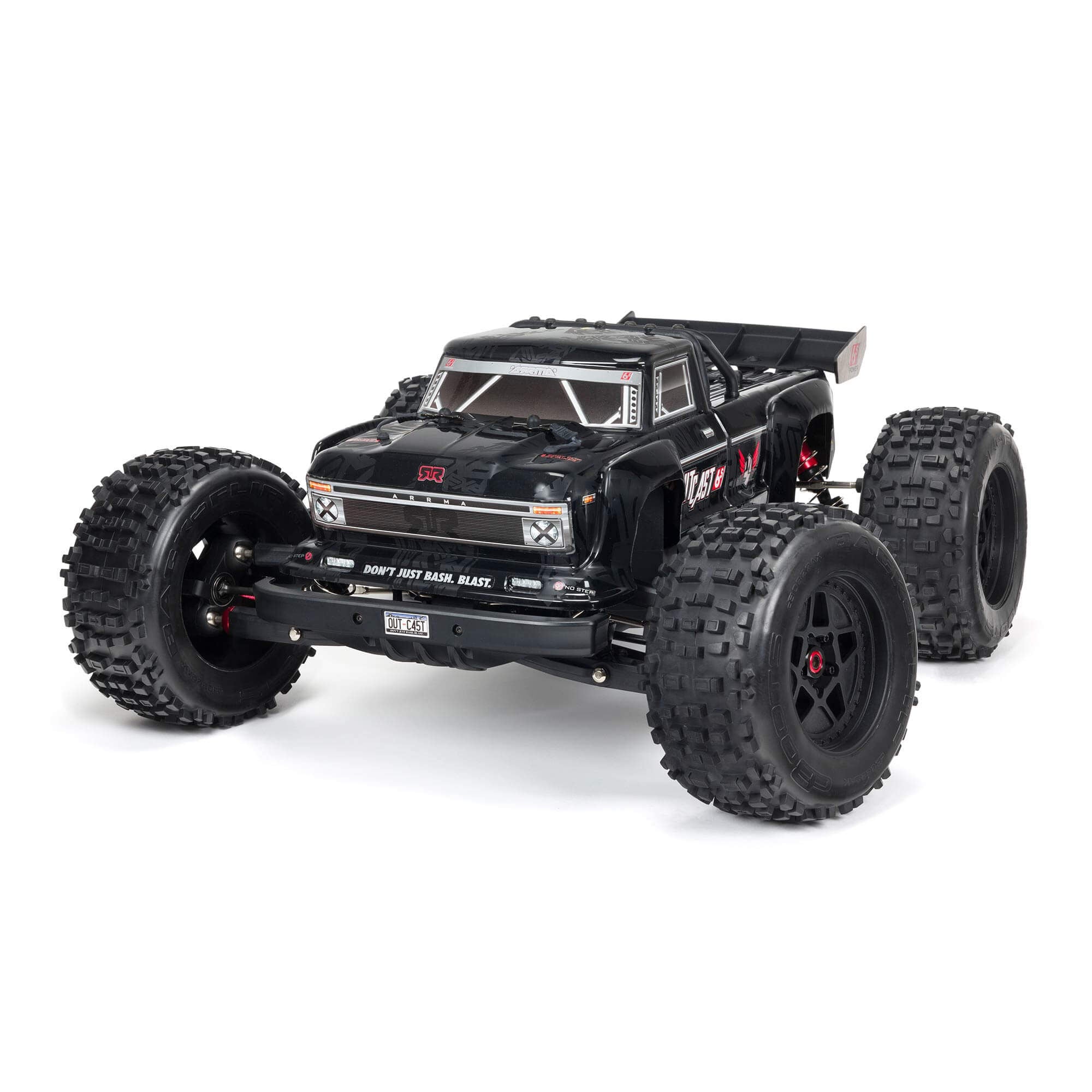 OUTCAST 6S 4WD BLX 1/8 EXB Stunt Truck RTR Black last 2 in the USA