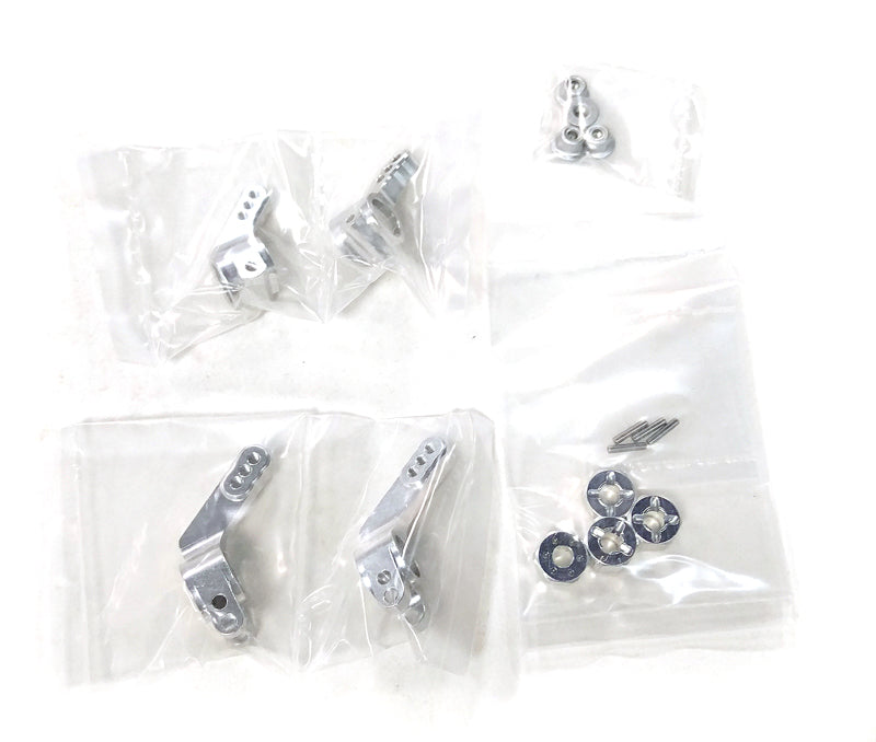 INTT8148SILVER -Billet Machined Stage 1 Conversion for Traxxas 1/10 Rustler, Stampede, Slash 2WD
