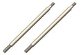 Shock Shaft - 61mm - Front - Steel - 2 pcs: Dementor,