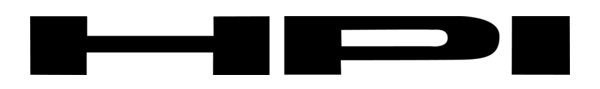 Black 'HPI' logo on a white background
