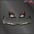 Front Wing and Bottom Plate Aluminum V2.0 BLACK