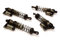 Machined XSR9 Piggyback Shock Set(4) for Traxxas 1/10 Stampede 4X4 & Rustler 4X4 C25142GREY