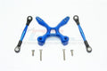 GPM Racing Traxxas 4-Tec 2.0 Blue Aluminum Rear Tie Rods W/ Stabilizer GT049R-B
