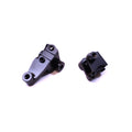 Brass Frt Lower Shock Mount/ Panhard Mount-TRX-4 Black 1 pr