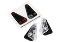 Tail light housing (2)/ lens (2)/ decals (left & right) (fits #8011 body)