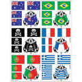 Flags 2 Sticker Sheet