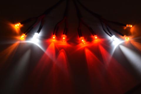 APEX RC PRODUCTS TRAXXAS TRX-4 BRONCO 10 LED LIGHT KIT #8090
