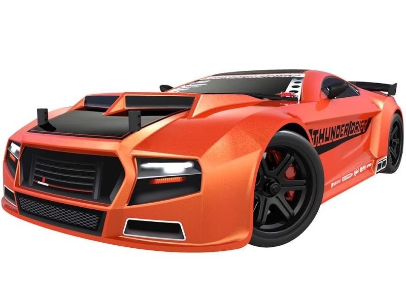 Thunder Drift On Road Belt Drive Car Metallic Orange
