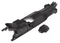 Skidplate, transmission, nylon (black)/ cover