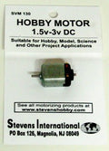 1.5 To 3v DC Small Electric Motor (Flat Sides)