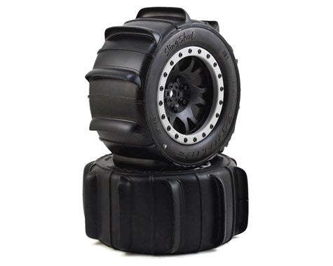 Fr/R Sling Shot 4.3 X-MAXX MTD Impulse Blk,Gry
