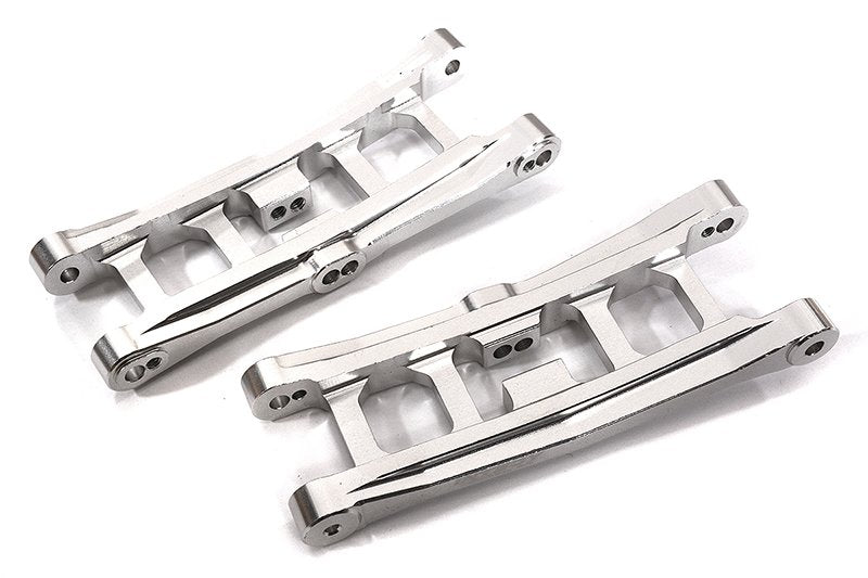 Billet Machined Front Suspension Arms for Team Associated DR10 Drag Race Car RTR C29611SILVER New Item