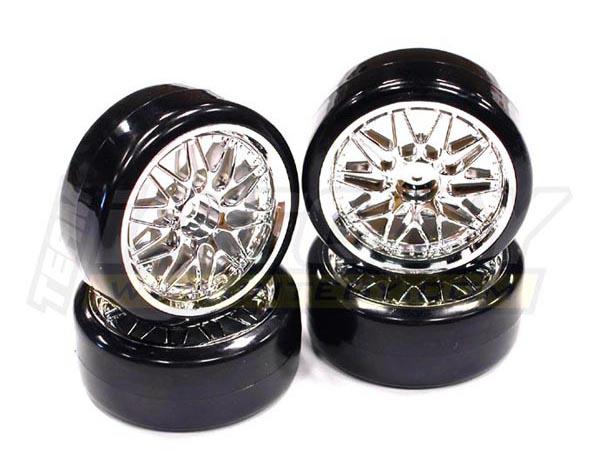 C23239 Type II Complete Wheel/Tire Set Drift Racing (4)