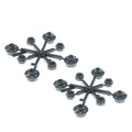 Lower Shock Cap & Spring Retainer (8 pieces each)