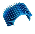 APEX RC PRODUCTS BLUE ALUMINUM 540 / 550 ELECTRIC MOTOR HEAT SINK #8040