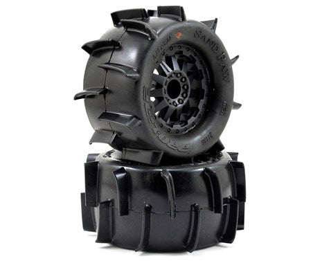 Rear Sand Paw 2.8, TRA Bead,Mnt F11 Blk Whl:EST