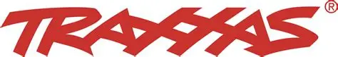 Traxxas logo in red on a white background