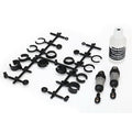 Ultra Shocks (grey) (short) (includes spring pre-load spacers) (2)