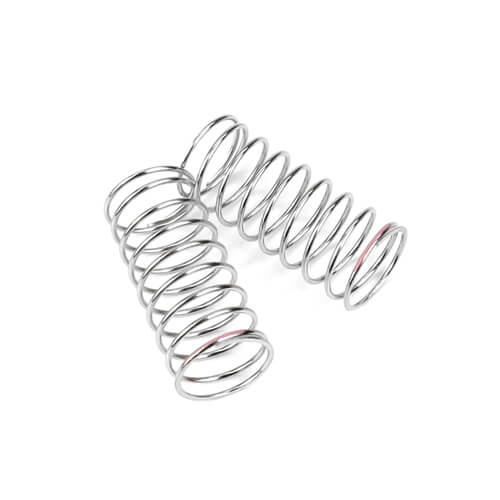 Shock Spring Set (FR,1.3x9.5,2.95lb/in,45mm, Pink)