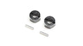 Hex Set, Rear Axle, Aluminum: Mini-T 2.0