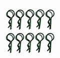 SMALL GREEN  BODY PIN