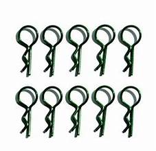 SMALL GREEN  BODY PIN