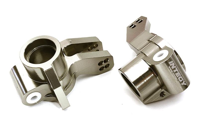 Billet Machined Rear Hub Carriers for Arrma 1/8 Kraton 6S BLX C28735GREY
