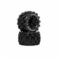 STAKKER MT 2.8 Mounted F/R C2 .5 Offset Black (2)