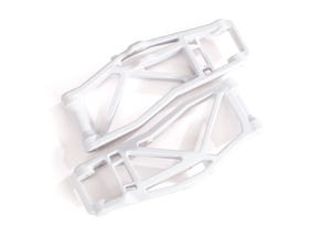 Suspension arms, lower, white (left and right, front or rear) (2) (for use with #8995 WideMaxx suspension kit)