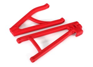 Suspension arms, red, rear (left), heavy duty, adjustable wheelbase (upper (1)/ lower (1))