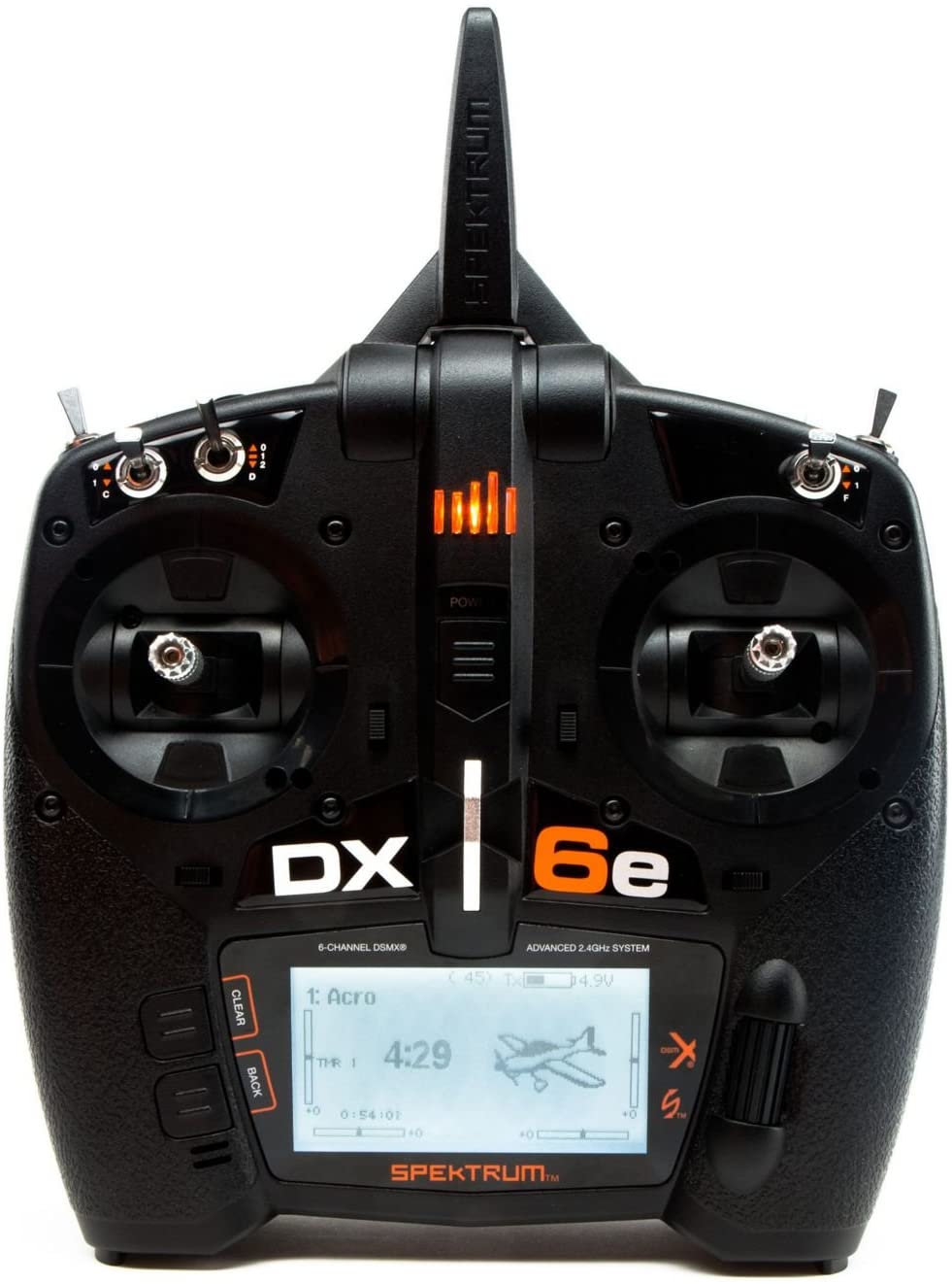 DX6e 6-Channel DSMX Transmitter Only