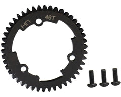 HOT RACING STEEL SPUR GEAR 46T 1 MOD FOR TRAXXAS E-REVO 2/X-MAXX/XO-1