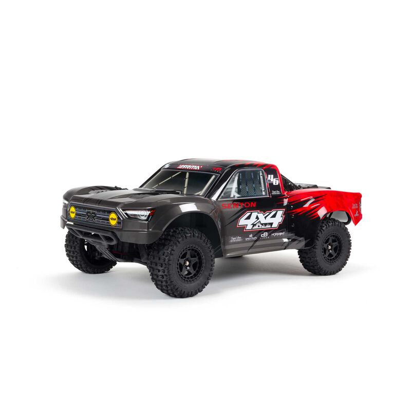 1/10 SENTON 4WD V3 MEGA 550 Brushed Short Course Truck RTR, Red