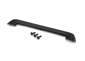 Traxxas Maxx Black Tailgate Protector & 3x15mm Flat-Head Screws (4)