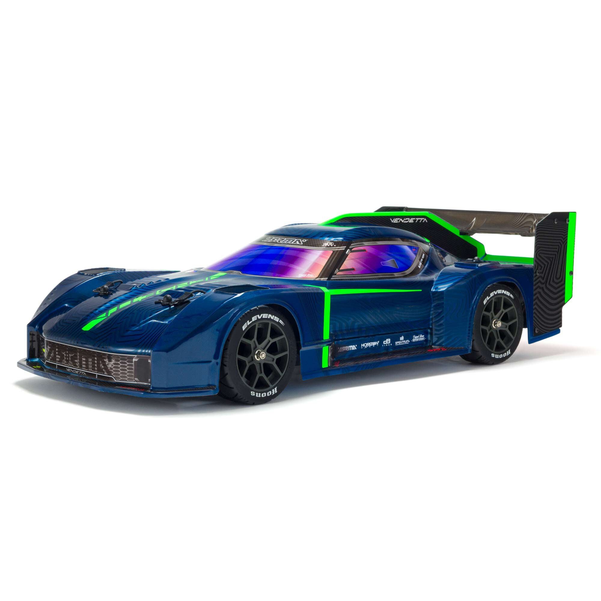 1/8 VENDETTA 4X4 3S BLX Brushless All-Road Speed Bash Racer, Blue (Online price includes ground shipping to the lower 48 states)