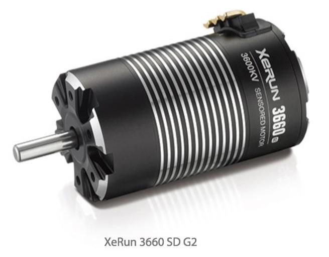 Xerun 3660 SD G2 motor - 3200 Kv