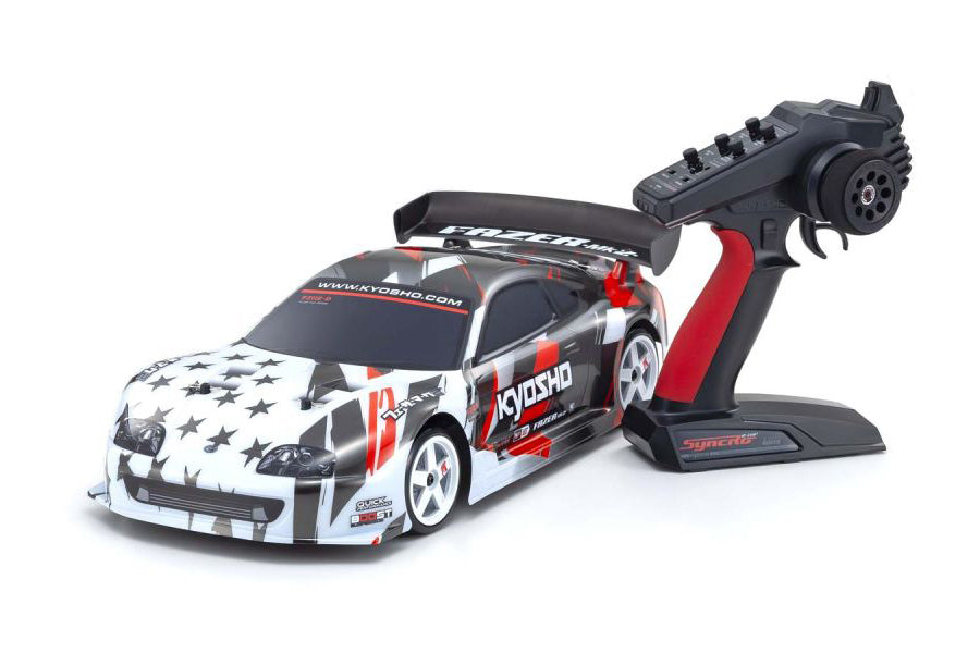 KYO34471T1	1/10th Fazer MK2 4wd Toyota Supra A80 Color Type 1 4WD Drift, Readyset