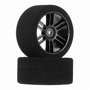 Front 26mm Nitro Touring Foam Tire, Blk Whl, 42(2)