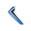 Blue Vertical Fin w/decal: nCP X
