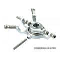 mh130x012 Precision CNC Titanium X Swashplate - BLADE 130X