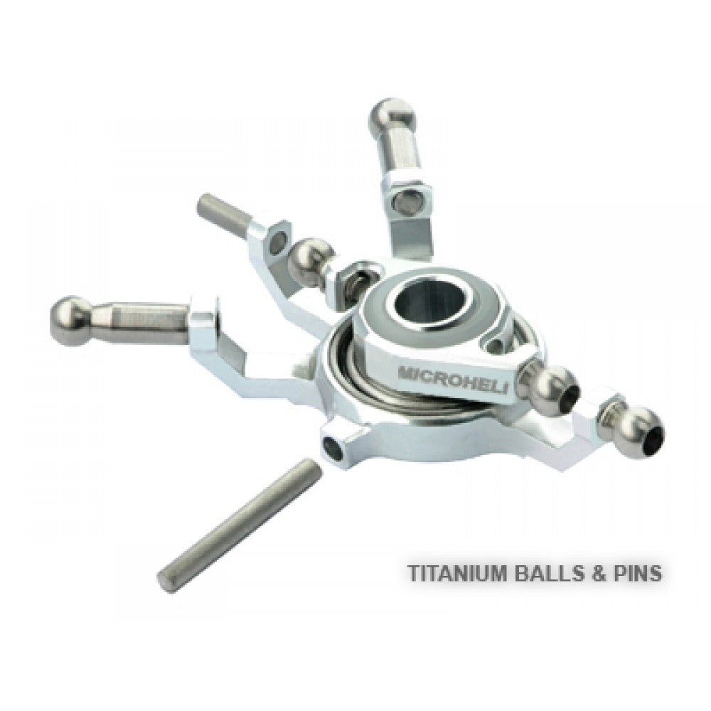 mh130x012 Precision CNC Titanium X Swashplate - BLADE 130X
