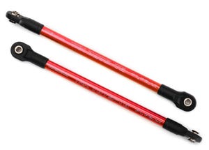 Push rods, aluminum (red-anodized) (2) (assembled with rod ends)