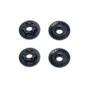 Factory Team M4 Low Profile Wheel Nuts, Black