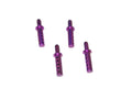 Aluminum body post (4pcs)(purple)(Same as 108837)