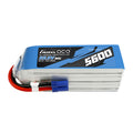 Gens ace 5600mAh 22.2V 80C 6SLipo Battery Pack with EC5 Plug