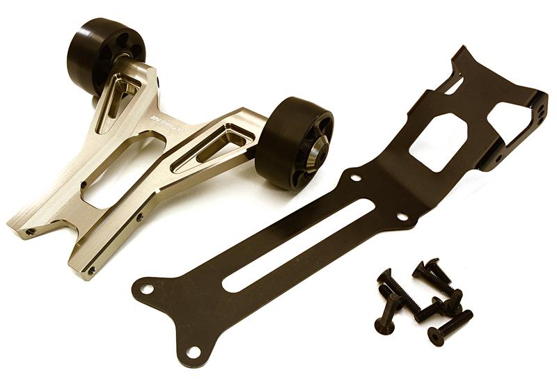 Billet Machined Wheelie Bar Kit for Traxxas X-Maxx 4X4 C27985GREY